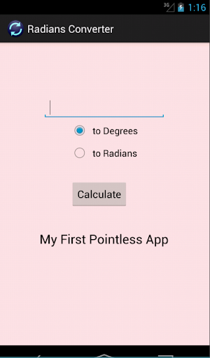 Radians Converter