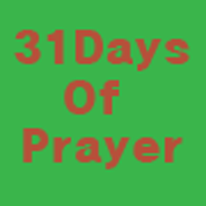 31Days of Prayer 1.0