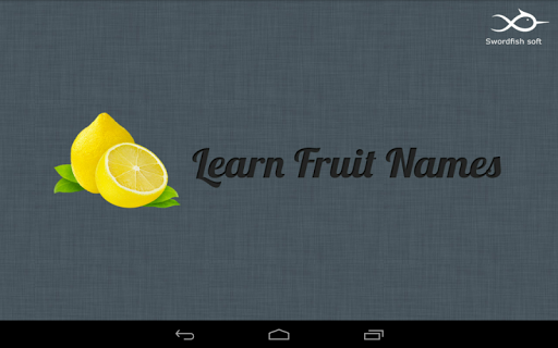 Kids Learning Fruits