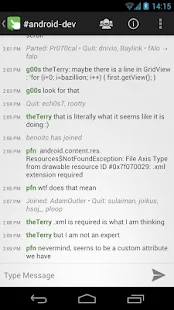 TapChat IRC Client - screenshot thumbnail