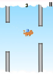 Pixel Cat Can't Fly poster 1