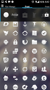 White Frost Go Apex Nova Theme apk cracked download - screenshot thumbnail