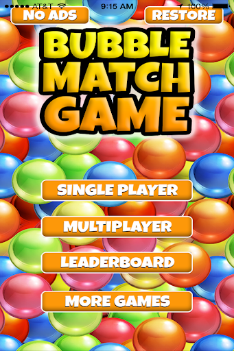 Bubble Match 3 Puzzle Game