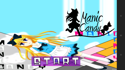 Manic Candy - 不思議な横スクロールアクション