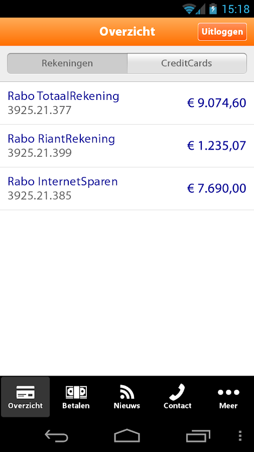 Saldo In Het Beginscherm Van De Rabo Bankieren App – QHUER