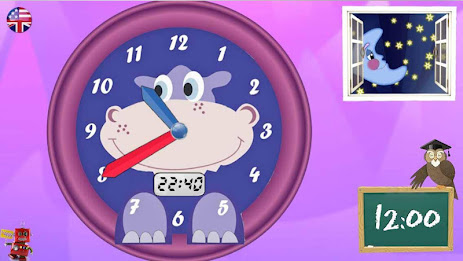 Clock Time for Kids by AppQuiz poster 18