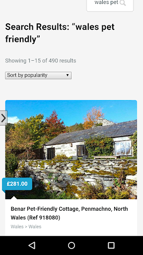 Yorkshire Pet Friendly Cottage