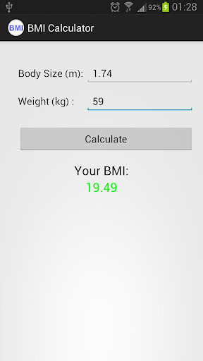 BMI Calculator