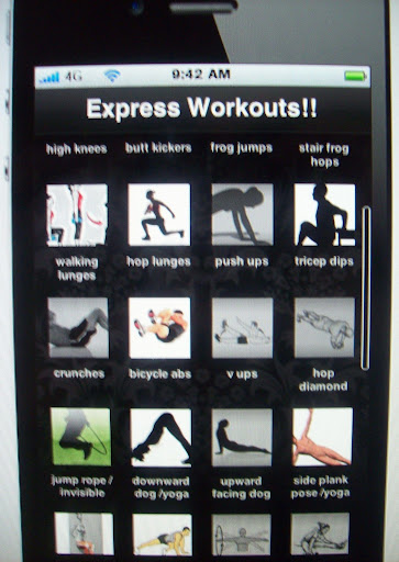 【免費健康App】Express Workouts!-APP點子