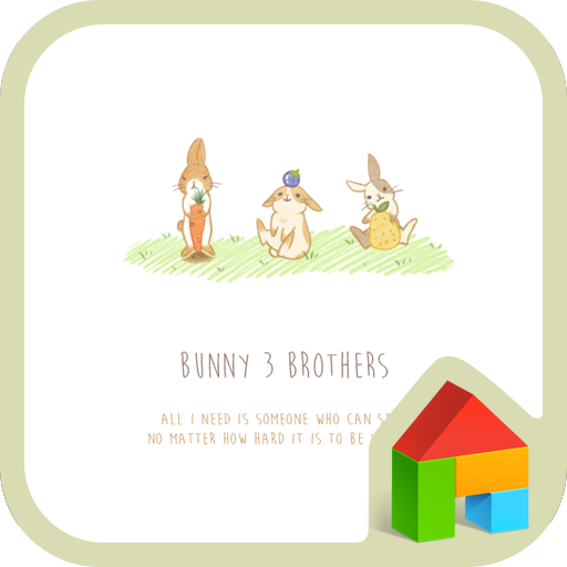 bunny brothers dodol theme 個人化 App LOGO-APP開箱王