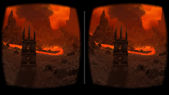VR Volcano Flythrough - screenshot thumbnail