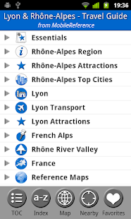 Lyon & Rhône-Alpes Guide & Map Screenshots 0