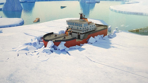 Icebreaker Boat Parking Game