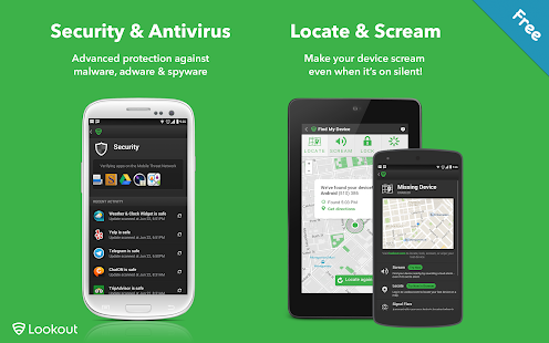 "Lookout Security & Antivirus App for Android" icon