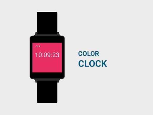 Color Clock Watch Face