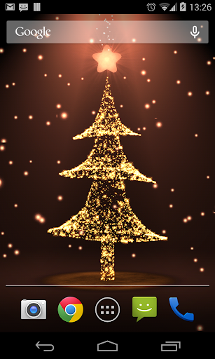 Christmas tree live wallpaper