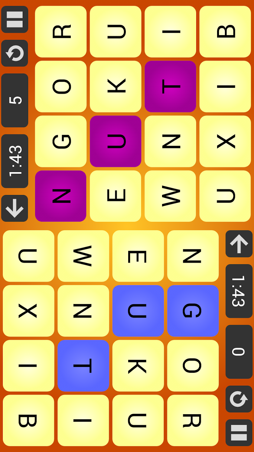 Woggle DE Pro - Boggle Screen 2
