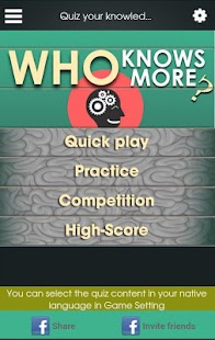 How to download Who Knows More? lastet apk for pc