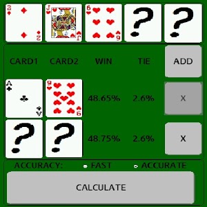 Poker Odds Calculator Android logo