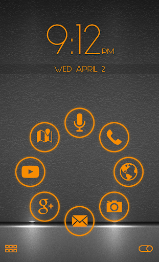 Stamped Orange SL Theme