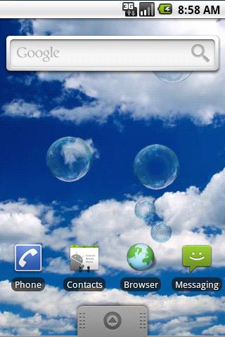 Live Wallpaper Bubbles Free