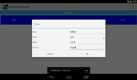 Free Download Easy Bill Split APK