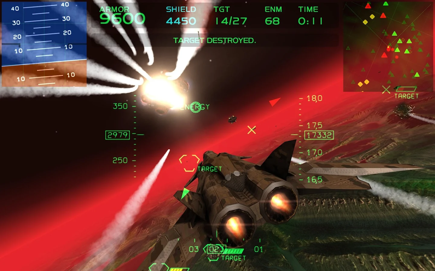   Fractal Combat X- หน้าจอ 