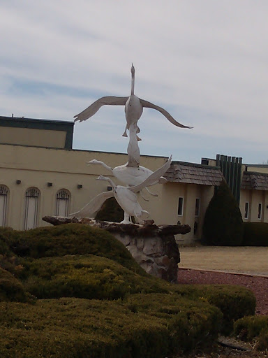 Geese Statue