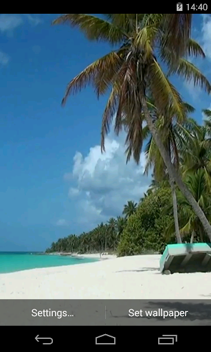 Beach HD Video Live Wallpaper