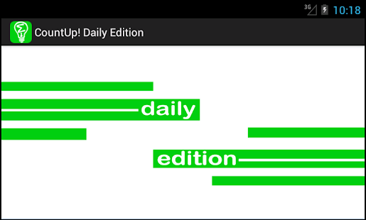 CountUp! Daily Edition Screenshots 1