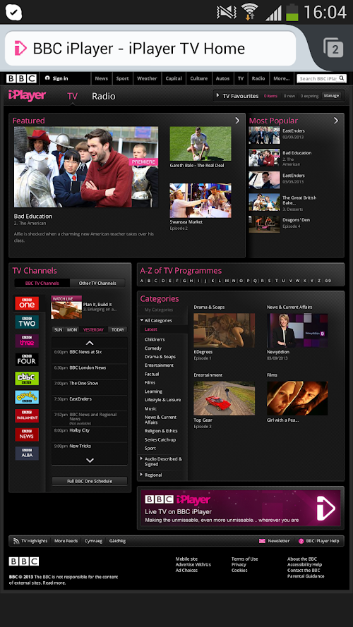 Android application FlashFox Pro - Flash Browser screenshort