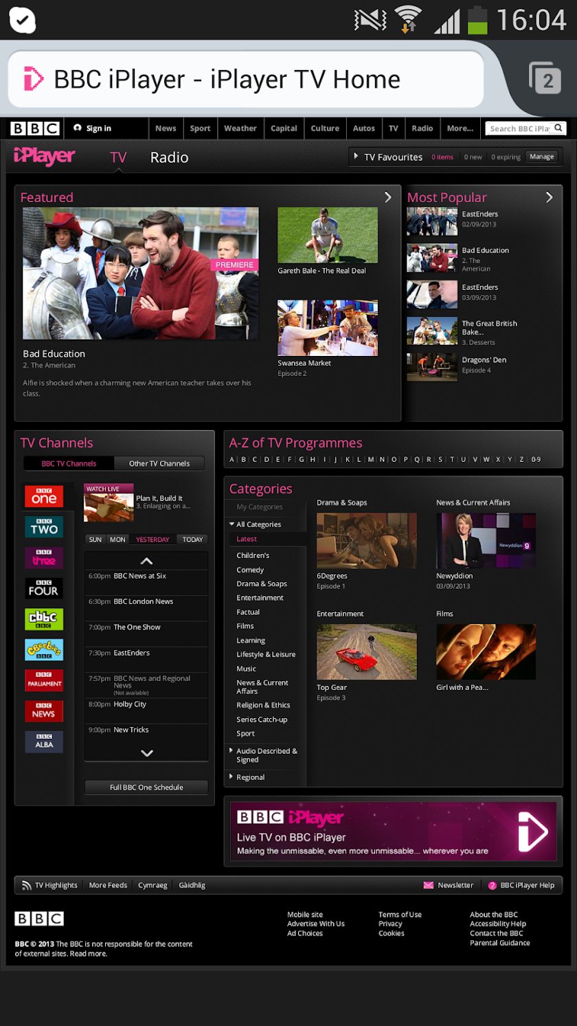 FlashFox Pro - Flash Browser Screen 1