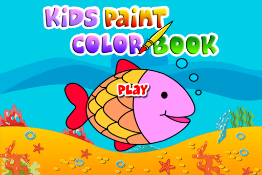 Kids Paint Color Book