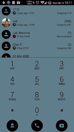 Dialer theme Flat Office