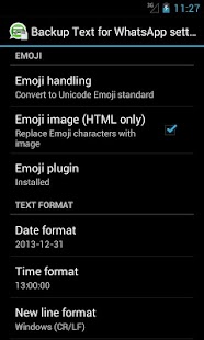 Backup Text for Whats - screenshot thumbnail
