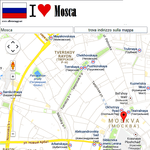 Moskva maps