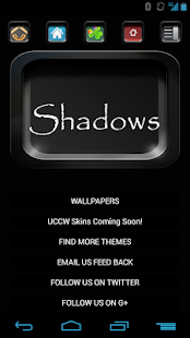 Shadows ADW NOVA APEX Theme