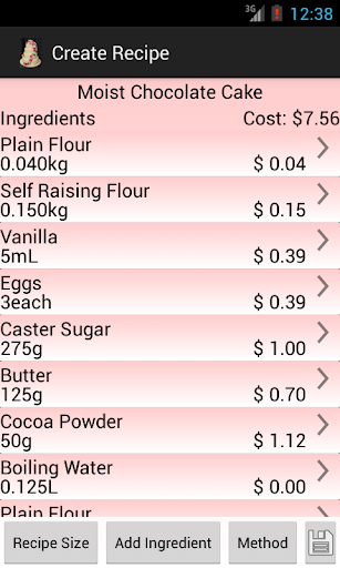 Cake Decorating Calculator