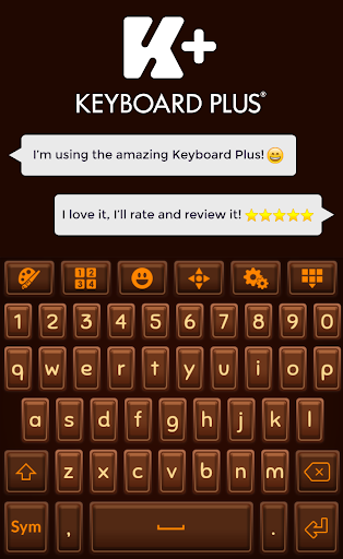 Chocolate Keyboard Theme