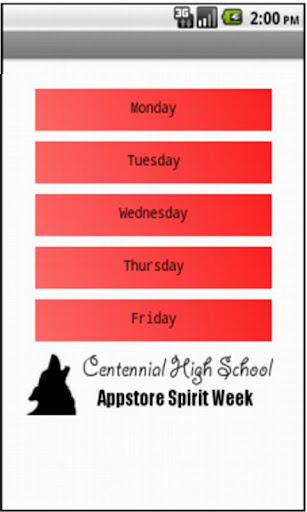 Centennial Spirit Week