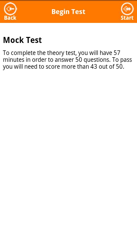 BSM Theory Test Screen 3