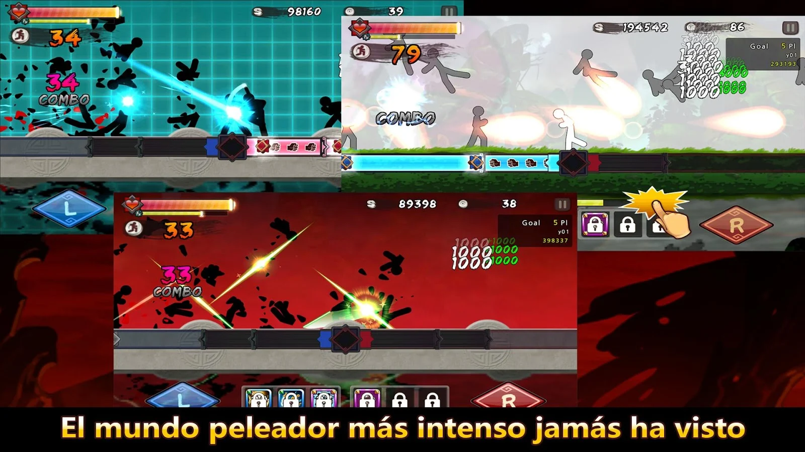   One Finger Death Punch: captura de pantalla 