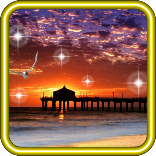 Sunset Sea Beach HD LWP LOGO-APP點子