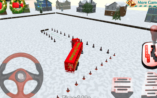 免費下載賽車遊戲APP|圣诞卡车停车场3D app開箱文|APP開箱王
