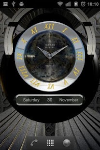 Mauritz Designer Clock Widget - náhled