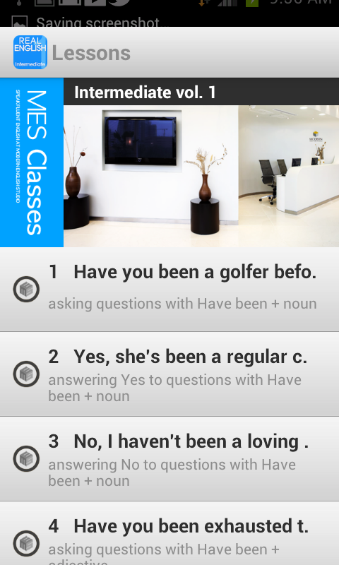 Real English Intermediate Vol2 Screen 2