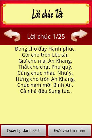 Các ứng dụng Chúc Tết Tiếng Việt SMS miễn phí hay nhất trên điện thoại Android  Link: - 5