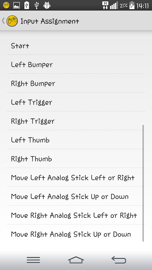   Game Controller 2 Touch- หน้าจอ 