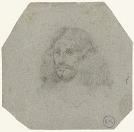 Portetbuste van een (Spaanse?) heer, naar links