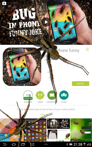 免費下載娛樂APP|Spider in phone funny joke app開箱文|APP開箱王